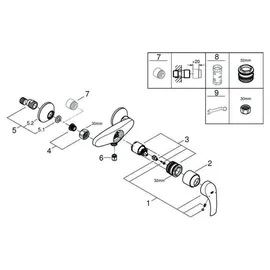 Grohe Eurosmart Einhandmischer (33555002)