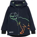 S.Oliver Softshelljacke mit Dino-Print und Fleece innen navy 92