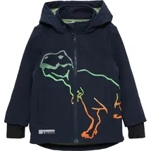 S.Oliver Softshelljacke mit Dino-Print und Fleece innen navy 92