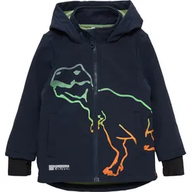 S.Oliver Softshelljacke mit Dino-Print und Fleece innen navy 92