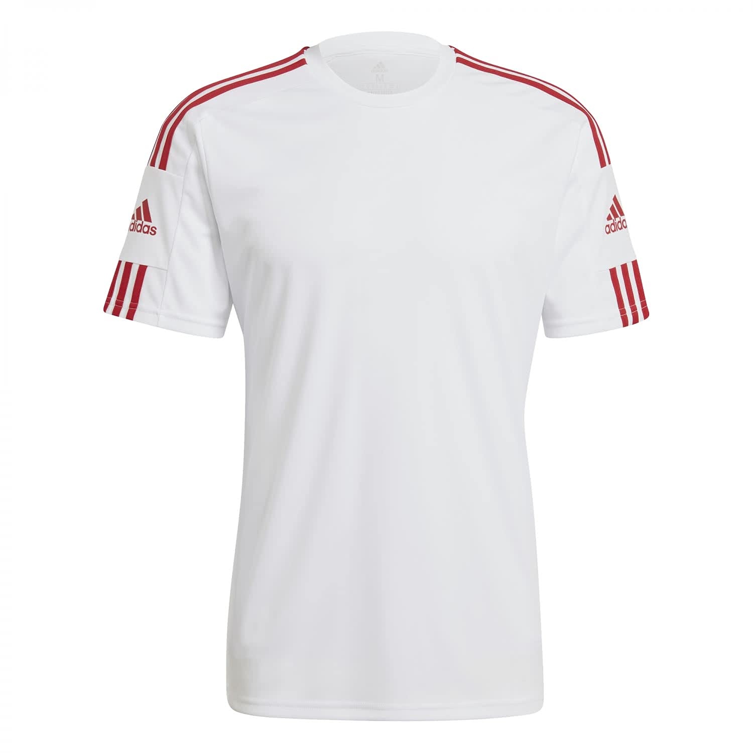Adidas Herren Squadra 21 Jersey SS T-Shirt, white/team power red, L