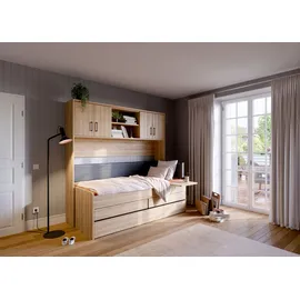 Priess Bettaufsatz PRIESS Bettbrücke Schrankumbau Barkhausen B:213 cm H:211 cm T:36 cm