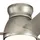 Elstead Lighting Eris 152 cm Deckenventilator Silber
