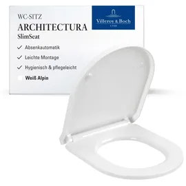 Villeroy & Boch Architectura WC-Sitz SlimSeat Weiß