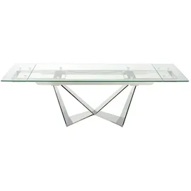 ac angel cerda Angel Cerdá Ausziehbarer Esstisch aus Glas 1027C