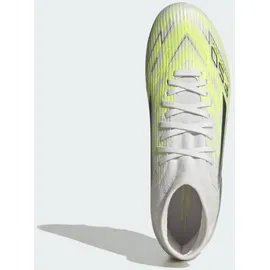 adidas F50 Sparkfusion League AG/FG Herren Cloud White/Iron Metallic/Hi-Res Yellow 45