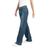 MAC Dream Wide Leg Jeans in dunkler Waschung-D40 / L32