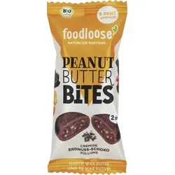 foodloose Peanut Butter Bites Erdnuss-Schoko bio