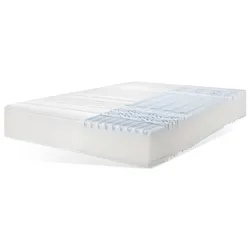 Taschenfederkernmatratze FAN "ProVita Relax 1.000 T, Matratze in 90x200 cm, 140x200 cm" Gr. 3, weiß, B:140cm H:30cm L:200cm, Bezug: 100% Polyester, Matratzen, Matratze in Luxus-Höhe & 1034 Federn bei 100x200 cm