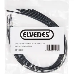 Elvedes Liner mit Trompete 2.5/2 mm 300 mm (10)HDPE 2018099 EINHEITSFARBE No Size