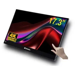 Verbatim PMT-17-4K - LCD-Monitor - 43.9 cm (17.3")