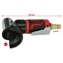 KS Tools Mini-Druckluft-Stab-Trennschleifer 515.5550 kurz
