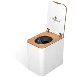 TROBOLO SilvaBlœm weiß Trenntoilette