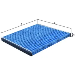 Filter Innenraumluft MAHLE LAO 131 für Hyundai I30