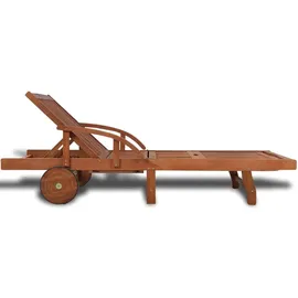 vidaXL Sonnenliege 200 x 68 x 83 cm natur