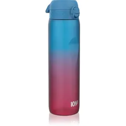 Ion8 Leak Proof Wasserflasche große Motivator Blue & Pink 1000 ml