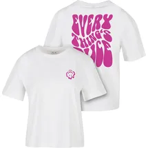 miss tee Everything Is Nice Weiß XS