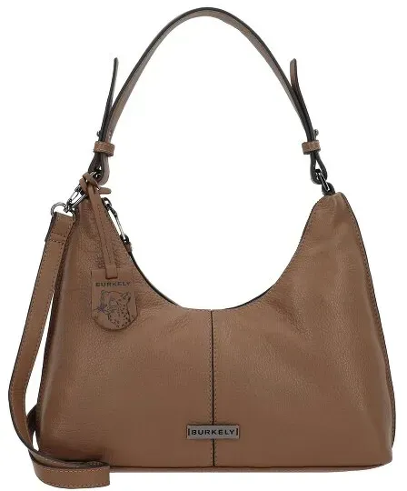 Burkely Mystic Maeve Schultertasche Leder 30 cm tigereye taupe