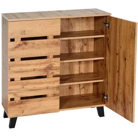 Mendler HWC-M46 88 x 80 x 34 cm Braun