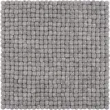 myfelt Filzkugel Sitzauflage Stuhlauflage - Carl - 36x36 cm, grau