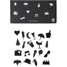 DESIGN LETTERS Party Icons für Message Boards, 20 St.