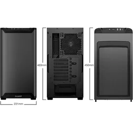 be quiet! Pure Base 501 Airflow Black, schallgedämmt (BG074)