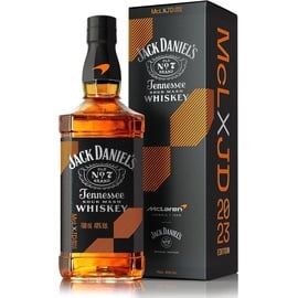 Jack Daniel's Old No.7 McLaren Limited Edition 2023 Tennessee Sour Mash 40% vol 0,7 l Geschenkbox