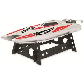 Jamara RC-Boot Capter 2,4 GHz RtR rot und weiß