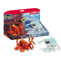 Schleich Eldrador Creatures Eiskäfer vs. Feuerkrake