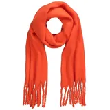 Ulla Popken Schal in dunkelorange | Gr.: onesize