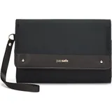 Pacsafe RFIDsafe Clutch Wallet Unisex Geldbörse schwarz