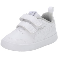 Puma Unisex Kinder Courtflex V2 V Inf Sneaker, Weiß Puma White Gray Violet, 25 EU - 25 EU
