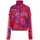 adidas Women's x Farm Rio House of TIRO Track TOP, Bahia Magenta/Active Maroon/Crystal Linen, S