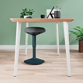 Leitz Sitzhocker mit Komfortsitz 47 - 64 cm Dunkelgrau