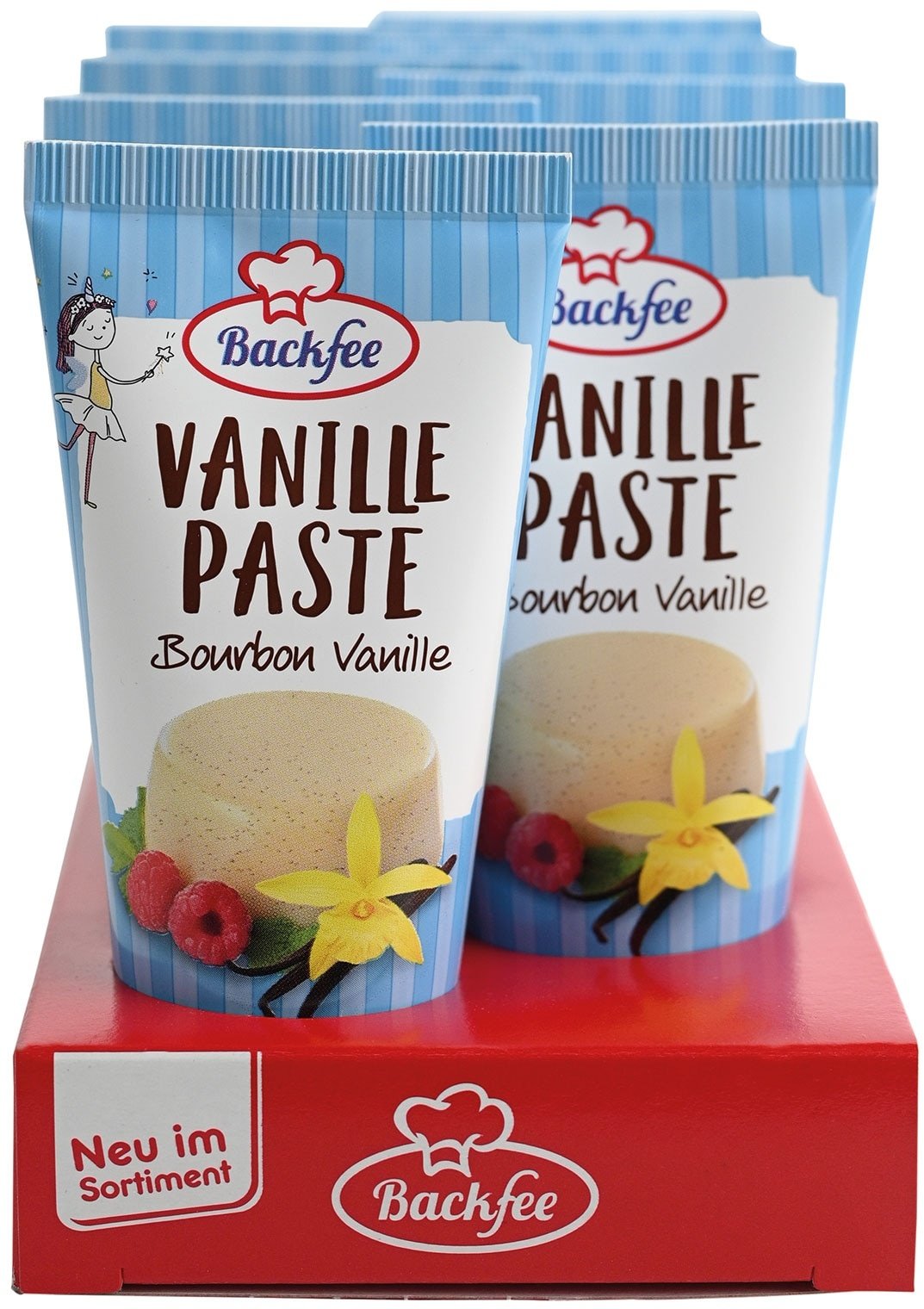 Backfee Vanillepaste 50 g, 8er Pack
