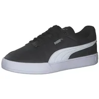 Puma Unisex Caven Dime Sneaker Black White Silver, 44