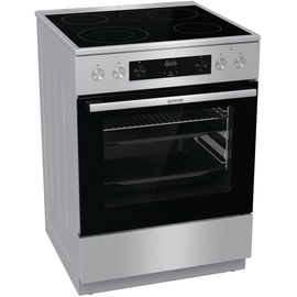Gorenje GECS6C70XPA Elektroherd mit Glaskeramik-Kochfeld (740939)