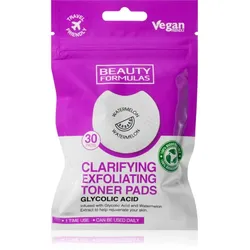 Beauty Formulas Glycolic Acid Abschminkpads 30 St.