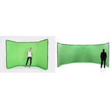 Manfrotto LB7622 Panorama Hintergrund 4m Chromakey Grün
