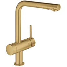 Grohe Minta Küchenarmatur Gebürstetes Cool Sunrise