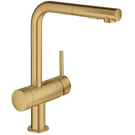 Grohe Minta Küchenarmatur Gebürstetes Cool Sunrise