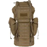Max Fuchs MFH BW Kampfrucksack, MOLLE, 65 l, Alu-Ausst. (coyote) - 65L