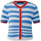 Oui Strickjacke blau S