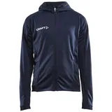 Craft Evolve Kapuzen-Trainingsjacke Kinder 390000 navy 158/164