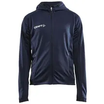 Craft Evolve Kapuzen-Trainingsjacke Kinder 390000 navy 158/164