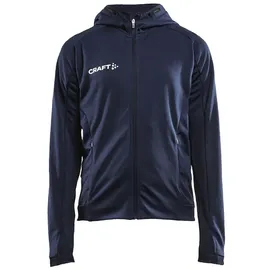 Craft Evolve Kapuzen-Trainingsjacke Kinder 390000 navy 158/164