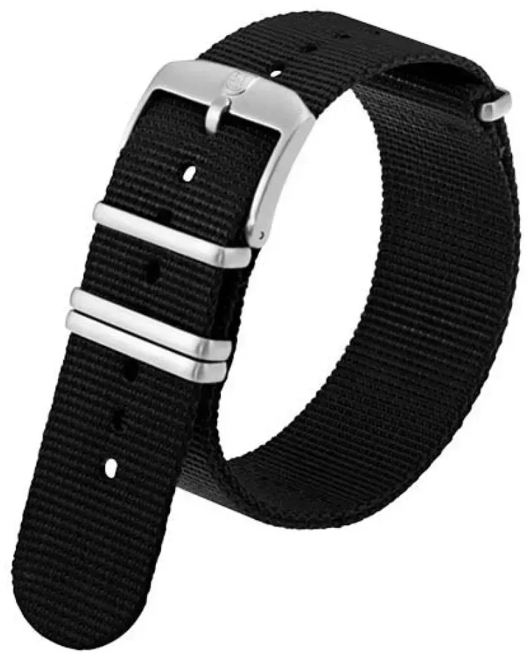 Luminox 3000/3050/3080/8400 Armband Für Tauchcomputer - Black / Steel - 23 mm