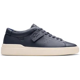 CLARKS Herren Craft Swift Sneaker Navy Leather, 41