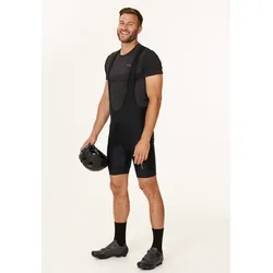 Radhose ENDURANCE "Gorsk V2", Herren, Gr. S, US-Größen, schwarz, 80% Polyamid, 20% Elasthan, unifarben, sportlich, Hosen, mit praktischen Trägern
