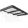 CANOPIA Sophia XL 2814 140 x 286 cm anthrazit/klar